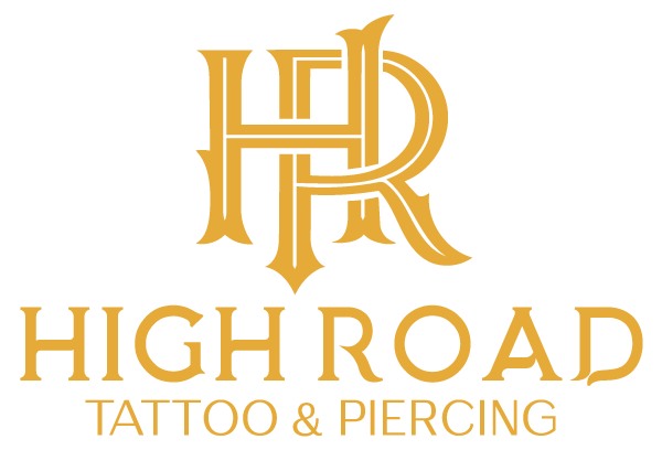 Stacked High Road Tattoo & Piercing Logo